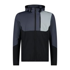 Kurtka z kapturem CMP. Czarne kurtki CMP, bez wzorów, z kapturem. Za 403.50 zł.