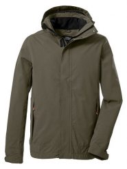 Killtec Kurtka funkcyjna "KOS 87" w kolorze khaki rozmiar: L. Brązowe kurtki outdoor i hardshell KILLTEC, l, bez wzorów, bez kaptura. Za 176.91 zł.