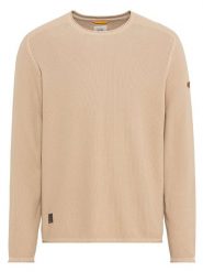 Camel Active Sweter w kolorze beżowym rozmiar: L. Brązowe swetry nierozpinane Camel Active, l, bez wzorów, z bawełny, bez kołnierzyka, bez ramiączek. Za 210.81 zł.