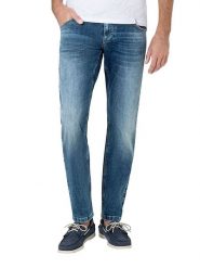 Timezone Dżinsy "Eliaz" - Slim fit - w kolorze niebieskim rozmiar: W34/L30. Niebieskie jeansy Timezone, l. Za 176.91 zł.