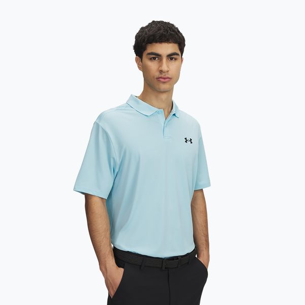 Koszulka Under Armour Matchplay Polo. Niebieskie koszulki polo Under Armour, m, bez wzorów, bez kołnierzyka, bez ramiączek. Za 159.99 zł.