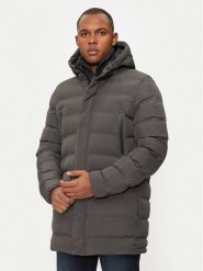 Geox Kurtka zimowa M4628L T3128 F9821 Szary Regular Fit. Szare kurtki Geox, na zimę, l, bez wzorów, z syntetyku, bez kaptura. Za 799.99 zł.