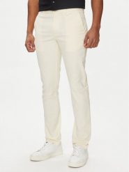 Tommy Hilfiger Chinosy Bleecker MW0MW26619 Écru Slim Fit. Eleganckie spodnie Tommy Hilfiger, m, z bawełny. Za 569.99 zł.