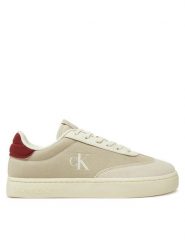 Calvin Klein Jeans Sneakersy YM0YM01169 Beżowy. Brązowe buty sportowe casual Calvin Klein Jeans, bez wzorów, z jeansu, bez zapięcia. Za 279.99 zł.