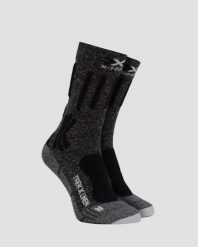 Skarpety trekkingowe X-Socks Trek X Linen. Szare skarpety X-Socks, bez wzorów, ze lnu. Za 75.00 zł.