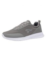 Kangaroos Sneakersy "KL-A Lismo" w kolorze szarym rozmiar: 45. Szare buty sportowe casual Kangaroos, bez wzorów, z materiału, bez zapięcia. Za 104.99 zł.
