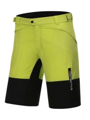 Protective Bermudy funkcyjne "Bounce" w kolorze zielono-czarnym rozmiar: XL. Czarne szorty Protective, xl, bez wzorów, z materiału. Za 148.61 zł.
