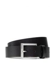 Guess Pasek Męski Adjustable Belt BM7573 LEA35 Czarny. Czarne paski Guess, z aplikacjami, ze skóry. Za 129.99 zł.