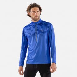 Koszulka termoaktywna Męska SURFANIC SWU1604. Niebieskie bielizna termoaktywna SURFANIC, na zimę, m, bez wzorów, bez ramiączek, narciarskie. Za 199.99 zł.