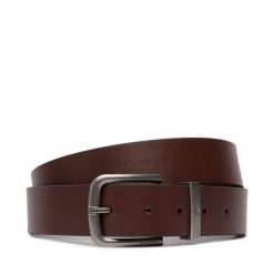 Pasek Calvin Klein. Brązowe paski CALVIN KLEIN, bez wzorów. Za 249.99 zł.