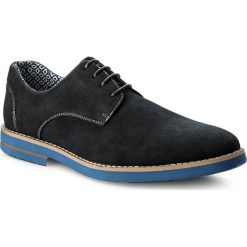Półbuty LANETTI - MYL8095-2 Granatowy. Niebieskie eleganckie półbuty Lanetti, bez wzorów, z materiału, bez obcasa, bez zapięcia. W wyprzedaży za 59.98 zł.