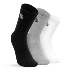 Skarpety sportowe Lifestyle unisex SIROKO Step. Białe skarpetki sportowe SIROKO, bez wzorów, z bawełny. Za 33.00 zł.