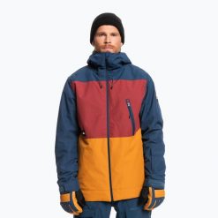 Kurtka snowboardowa męska Quiksilver Sycamore. Czerwone kurtki narciarskie i snowboardowe Quiksilver, m, bez wzorów, narciarskie. Za 579.99 zł.