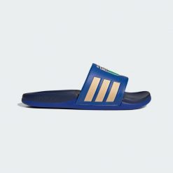 Klapki adilette Comfort 2.0 Włochy. Białe klapki Adidas, z syntetyku. Za 219.00 zł.