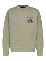 Sublevel Bluza w kolorze oliwkowym rozmiar: S. Zielone bluzy Sublevel, s, bez wzorów, bez kaptura. Za 83.42 zł.