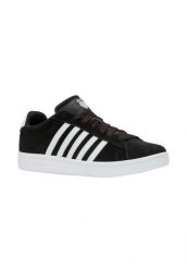 Buty K-Swiss COURT TIEBRK II SDE (09492-013-M). Białe buty turystyczne K-SWISS, bez wzorów, z zamszu, bez zapięcia, na fitness i siłownię. Za 169.00 zł.