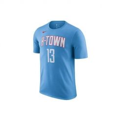 Koszulka sportowa męska Nike Nba Houston Rockets James Harden City Edition. T-shirty sportowe Nike, bez wzorów, z bawełny, bez ramiączek, do koszykówki. Za 149.00 zł.