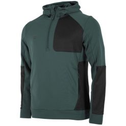 Bluza z kapturem z zamkiem 1/2 Stanno Plaza Brush. Szare bluzy z kapturem STANNO, xl, bez wzorów, z materiału, z kapturem. Za 289.90 zł.