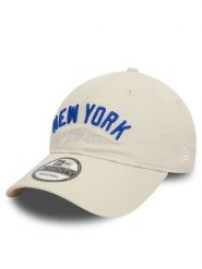 New Era Czapka z daszkiem Mlb Wordmark 920 Nyy 60503495 Beżowy. Brązowe czapki z daszkiem New Era, bez wzorów, z materiału. Za 99.99 zł.