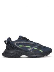 Lacoste Sneakersy 52SMA0176 Granatowy. Niebieskie buty sportowe casual LACOSTE, bez wzorów, z materiału, bez zapięcia. Za 624.99 zł.