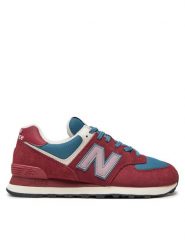 New Balance Sneakersy U574RBB Czerwony. Czerwone buty sportowe casual New Balance, bez wzorów, ze skóry, bez zapięcia. Za 339.99 zł.