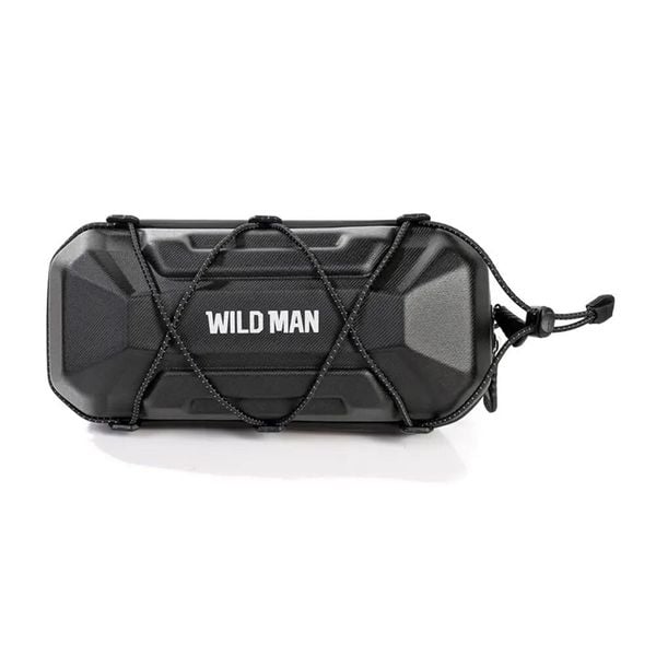 Torba na kierownicę rowerową WILD MAN. Czarne torby na ramię WILDMAN, bez wzorów, z materiału, na ramię, bez dodatków. Za 164.48 zł.