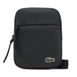 Saszetka Lacoste. Czarne saszetki i nerki LACOSTE, bez wzorów. Za 279.99 zł.