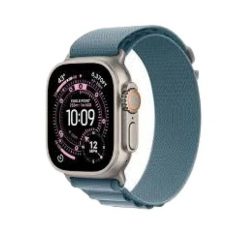 Inteligentny zegarek Apple Ultra 3 GPS Cellular 49mm Tytanowy Jasnoniebieski. Niebieskie zegarki Apple. Za 5,030.75 zł.