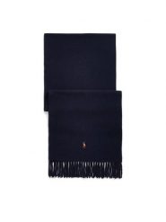 Polo Ralph Lauren Szal 449891308005 Niebieski. Niebieskie szaliki Polo Ralph Lauren, bez wzorów, z wełny. Za 469.99 zł.