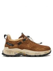 Premiata Sneakersy Cross 0.2 392M Brązowy. Brązowe buty sportowe casual Premiata, bez wzorów, ze skóry, bez zapięcia. Za 1,369.00 zł.