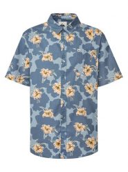 Quiksilver Koszula Apero Classic Ss EQYWT04605 Niebieski Regular Fit. Niebieskie koszule Quiksilver, m, bez wzorów, z bawełny, bez kołnierzyka, bez ramiączek. Za 229.99 zł.