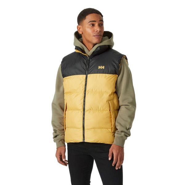 Kurtka puchowa bez rękawów Helly Hansen Active. Brązowe kurtki Helly Hansen, bez wzorów, z puchu, bez kaptura. W wyprzedaży za 559.20 zł.