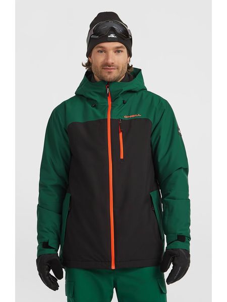 O'Neill Kurtka narciarska w kolorze czarno-zielonym rozmiar: XXL. Czarne kurtki narciarskie i snowboardowe O'Neill, m, bez wzorów, narciarskie. Za 457.95 zł.