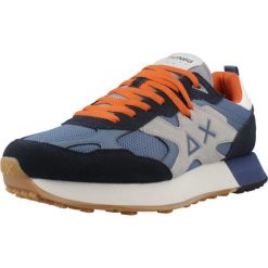 Buty SUN68 JAKI OUTDOOR Niebieski. Niebieskie buty trekkingowe SUN68, bez wzorów, ze skóry, bez zapięcia, outdoorowe. Za 484.99 zł.