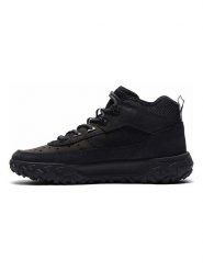 Timberland Skórzane sneakersy "Greenstride Motion" w kolorze czarnym rozmiar: 45. Czarne buty sportowe casual Timberland, bez wzorów, bez zapięcia. Za 422.35 zł.