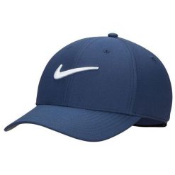 Czapka Z Daszkiem Z Logo Klubu DF. Niebieskie czapki z daszkiem Nike, bez wzorów. Za 164.99 zł.
