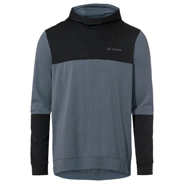 Bluza z kapturem VAUDE Qimsa. Czarne bluzy z kapturem Vaude, l, bez wzorów, z materiału, z kapturem. Za 339.00 zł.