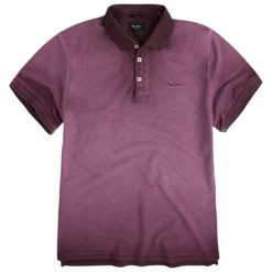 Koszulka polo w kolorze śliwkowym. Koszulki polo sportowe marki Pepe Jeans. W wyprzedaży za 179.95 zł.