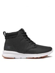 DC Shoes Trzewiki Mason 2 ADYS700216 Czarny. Czarne botki sznurowane DC Shoes, bez wzorów, ze skóry, bez obcasa, bez zapięcia. Za 359.99 zł.