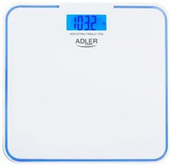 Adler AD 8183 biały. Białe wagi łazienkowe ADLER. Za 74.90 zł.