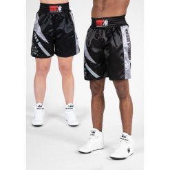 Hornell Boxing Szorty - Czarny/Szary. Szare szorty GORILLA WEAR, xs, bez wzorów, sportowe. Za 146.00 zł.