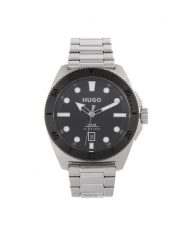 Hugo Zegarek 1530305 Srebrny. Szare, analogowe zegarki Hugo, srebrne. Za 679.99 zł.