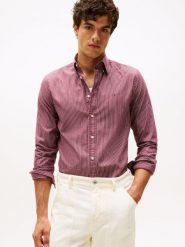 Tommy Hilfiger koszula casual Mężczyźni Regular Fit Bawełna czerwony|biały, XXL. Białe koszule Tommy Hilfiger, m, bez wzorów, z bawełny, bez kołnierzyka, bez ramiączek. Za 279.95 zł.