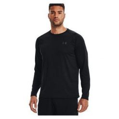 Męski longsleeve treningowy UNDER ARMOUR Tech 2.0 LS Under Armour 1328496. Czarne bluzki z długim rękawem Under Armour, m, bez wzorów, z poliesteru, bez kołnierzyka, bez ramiączek. Za 139.99 zł.