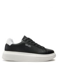 Liu Jo Sneakersy Big 01 7B4027 PX474 Czarny. Czarne buty sportowe casual Liu Jo, bez wzorów, ze skóry, bez zapięcia. Za 389.99 zł.
