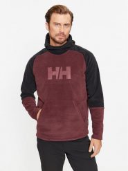 Helly Hansen Polar Daybreaker 51893 Bordowy Regular Fit. Czerwone bluzy z polaru Helly Hansen, m, bez wzorów, z polaru, bez kaptura. Za 299.99 zł.