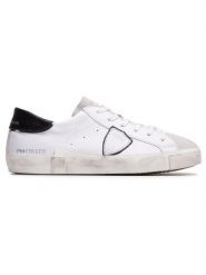 Philippe Model Sneakersy Prsx PRLU 1011 Biały. Białe buty sportowe casual Philippe Model, bez wzorów, ze skóry, bez zapięcia. Za 1,079.00 zł.