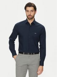 Michael Kors Koszula MK0DS01288 Granatowy Slim Fit. Niebieskie koszule Michael Kors, m, bez wzorów, z bawełny, bez kołnierzyka, bez ramiączek. Za 329.99 zł.