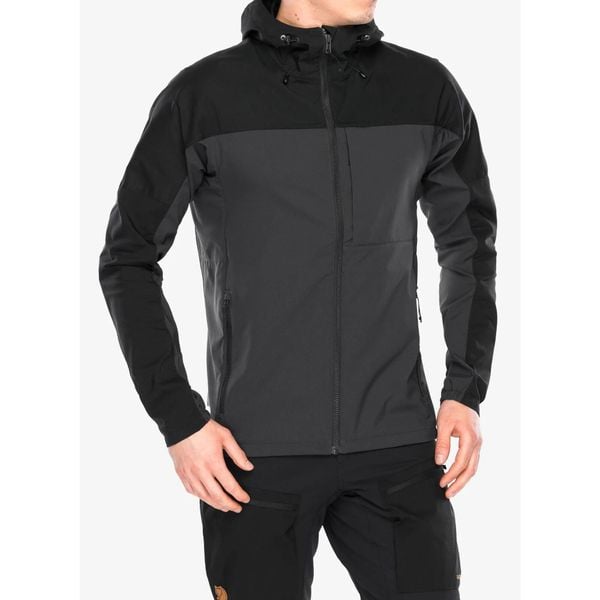Kurtka męska Fjallraven Abisko Midsummer Jacket. Czarne kurtki Fjällräven, m, bez wzorów, bez kaptura. Za 810.99 zł.