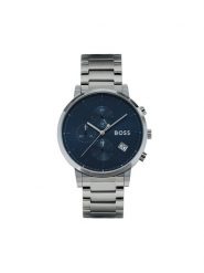 Boss Zegarek 1513779 Srebrny. Szare, analogowe zegarki Boss, srebrne. Za 899.99 zł.